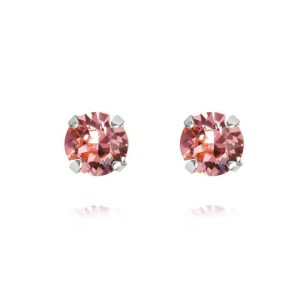 Örhängen “Classic Stud Earring Rhodium- Light Rose” – Caroline Svedbom