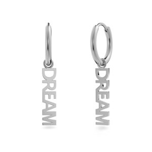 Örhängen “Dream Hoops Steel” – Edblad