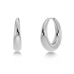 Örhängen “Furo Hoops L Steel” – Edblad