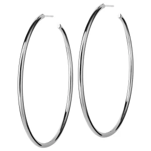 Örhängen “Hoops Earrings Steel Large” – Edblad