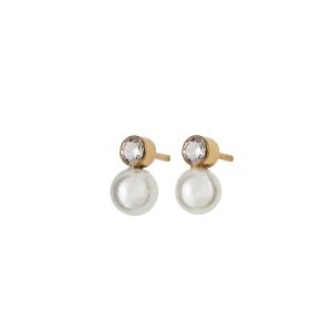 Örhängen “Luna Studs Small Gold” – Edblad