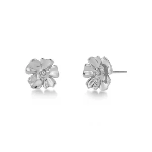 Örhänge “Floral Studs S Steel” – Edblad
