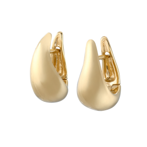 GYNNING “Infinity drop örhängen Guld” – Örhängen