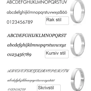 Invändig gravyr av ringar