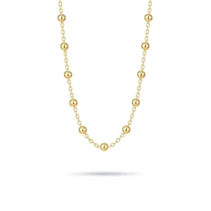 REA | Dagg kedja halsband | 18k. guldpläterad