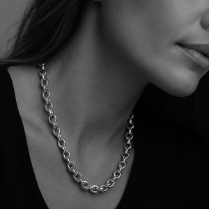 Chunky Chain 10 mm Halsband | 925 Silver
