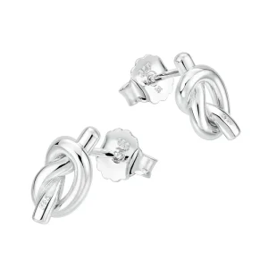 Eternal Knot ear studs | 925 silver