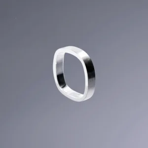 Kvadrat Ring 1 - Sterling Silver