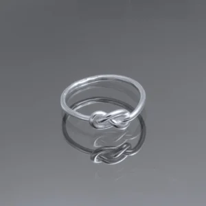Love knot ring - Sterling Silver