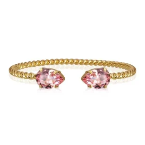 Armband “Mini Drop Bracelet – Light Rose – Guld – Caroline Svedbom