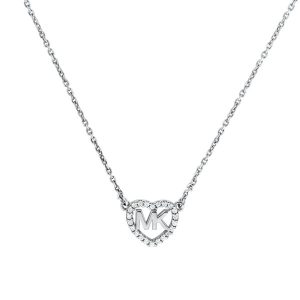 Halsband “Logo Heart Necklace Silver” Michael Kors