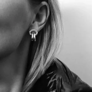 Chunky Chain Örhängen, 12 mm | 925 silver