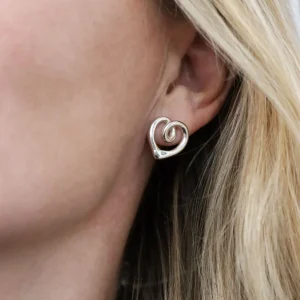 Soul Heart Silverörhängen