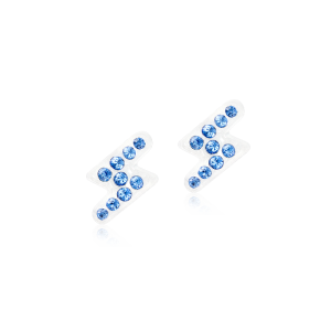 Blomdahl “MP Brilliance Flash 8 mm Sapphire” – Örhängen