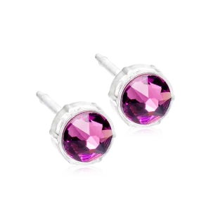 Blomdahl”Lilac 6 mm” – Örhängen