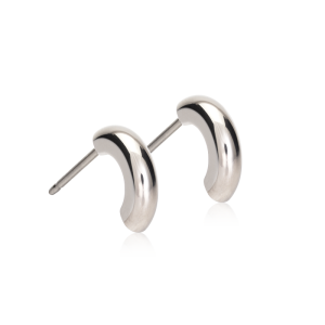 Blomdahl “NT Pendant Round Curved 10 mm” – Örhängen