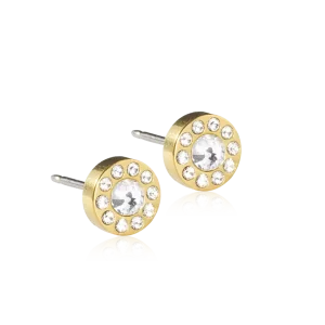 Blomdahl “GT Brilliance Halo 6 mm” – Örhängen