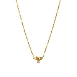 Halsband “Pebbles Necklace Guld” – By Biehl