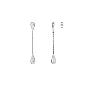 Vidal & Vidal “Teardrop Earrings Silverplated” – Örhängen