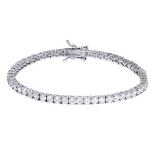 Vidal & Vidal “Tennis Bracelet Cubic Zirconia 3 mm Sterlingsilver” – Armband