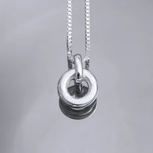 Riven halsband - Sterling Silver