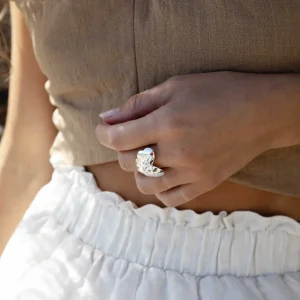 REA Fly With Me Statement silverring