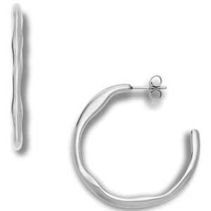 Skagen “Modern Stak Hoop Earrings Steel” – Örhängen