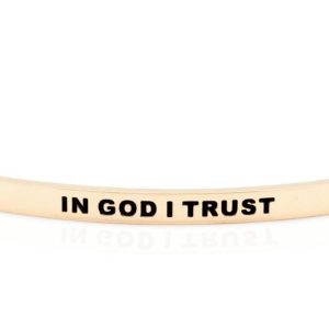 Armband “In God I Trust-Rosé”