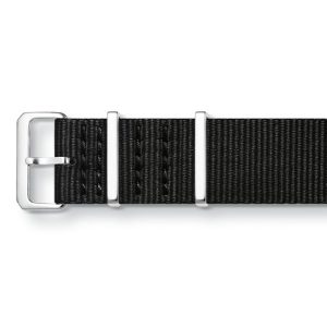 Watch Strap “CODE TS NATO Black” 20 mm – Thomas Sabo